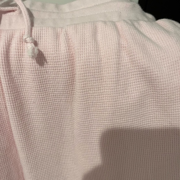 Aritizia Pink Waffle Joggers - Picture 5 of 6